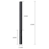 baton d electrostimulation electric stick 43cm 3