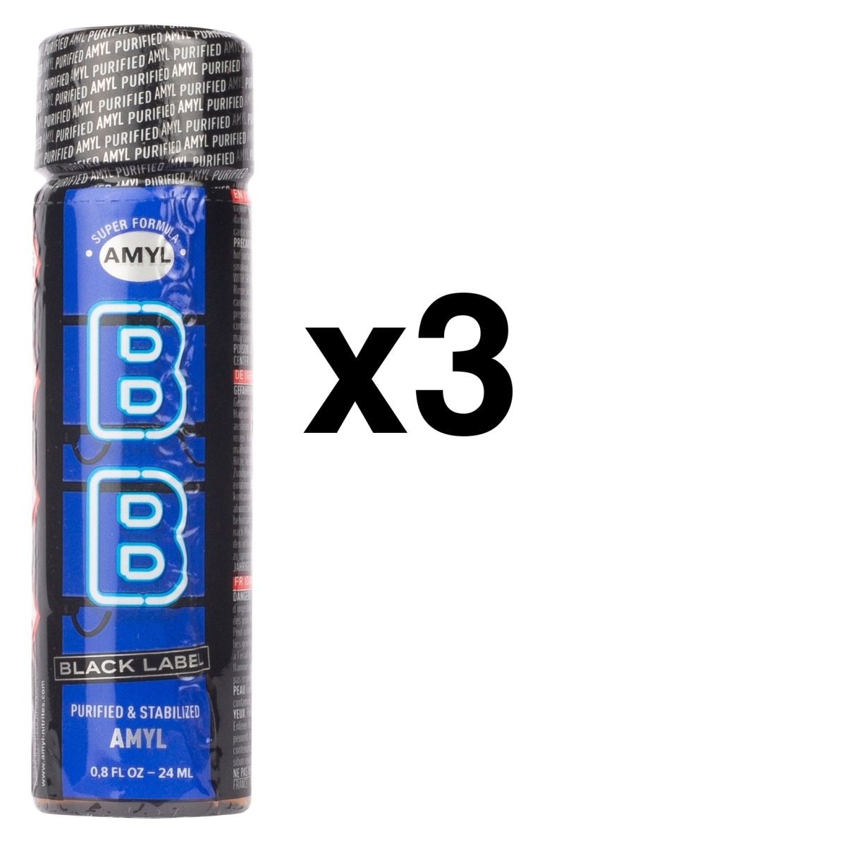 bb tall amyl 24ml x3