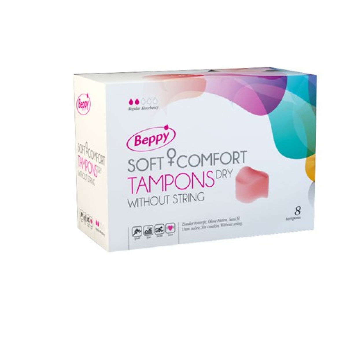 beppy dry tampons 8 pcs