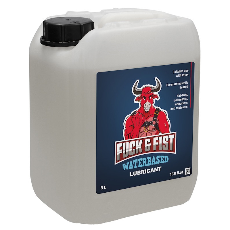 bidon lubrifiant fuck fist water 5 litres