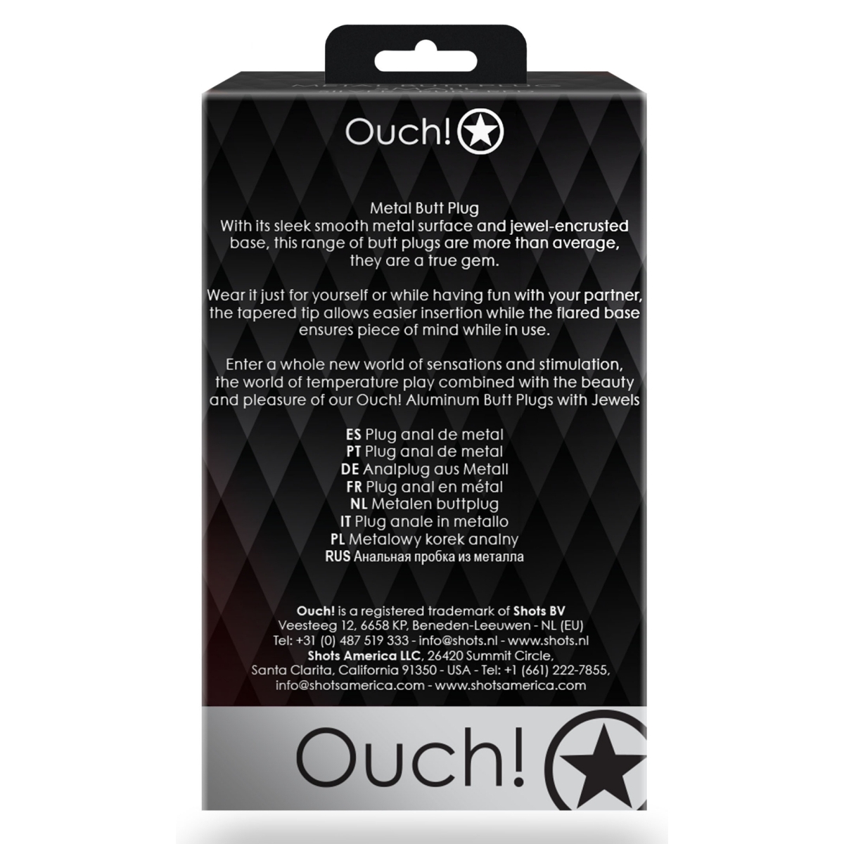 bijou anal heart gem l 8 x 4cm argente rose 4