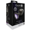 bijou anal heart gem l 8 x 4cm noir violet 1