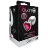 bijou anal heart gem m 7 x 33cm argente rose 1