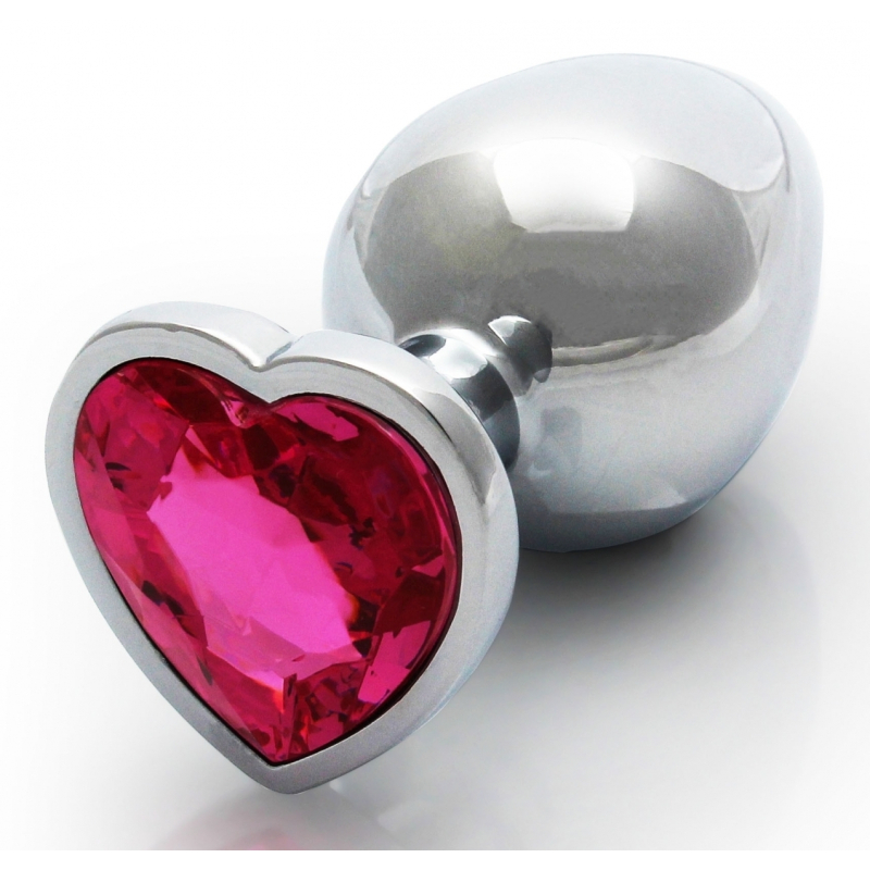 bijou-anal-heart-gem-m-7-x-33cm-argente-rose bijou anal heart gem m 7 x 33cm argente rose