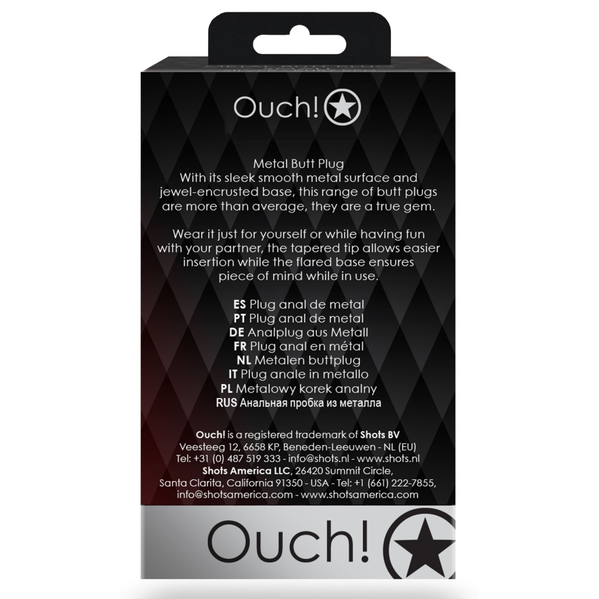 bijou anal heart gem m 7 x 33cm dore rouge 5