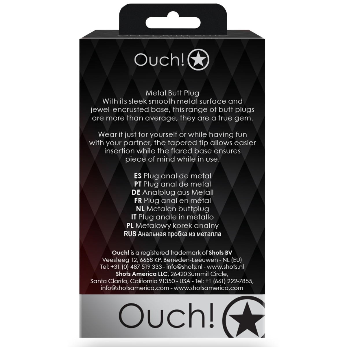 bijou anal heart gem m 7 x 33cm noir violet 5