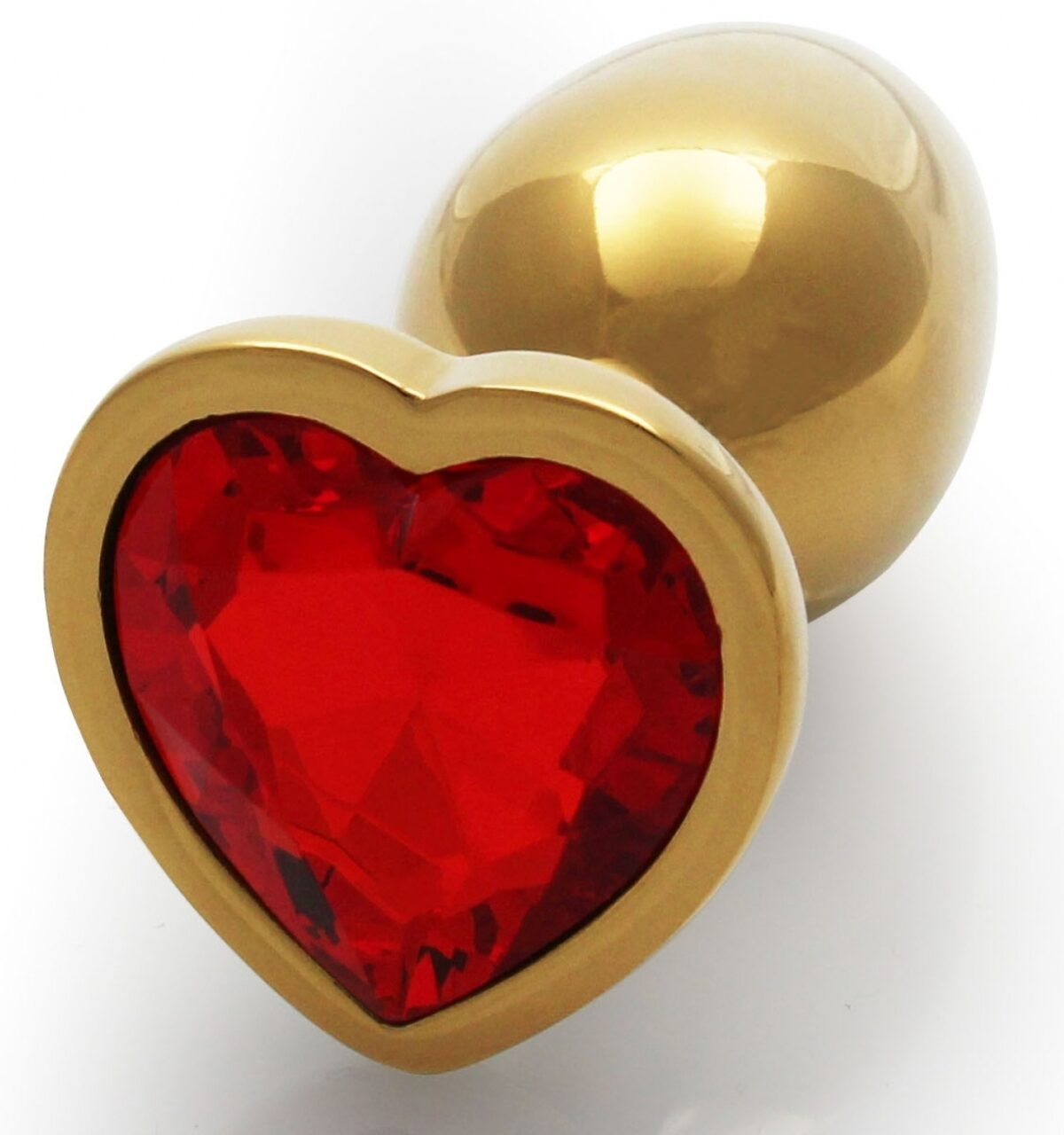 bijou anal heart gem s 6 x 26 cm dore rouge 2