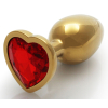 bijou anal heart gem s 6 x 26 cm dore rouge 3