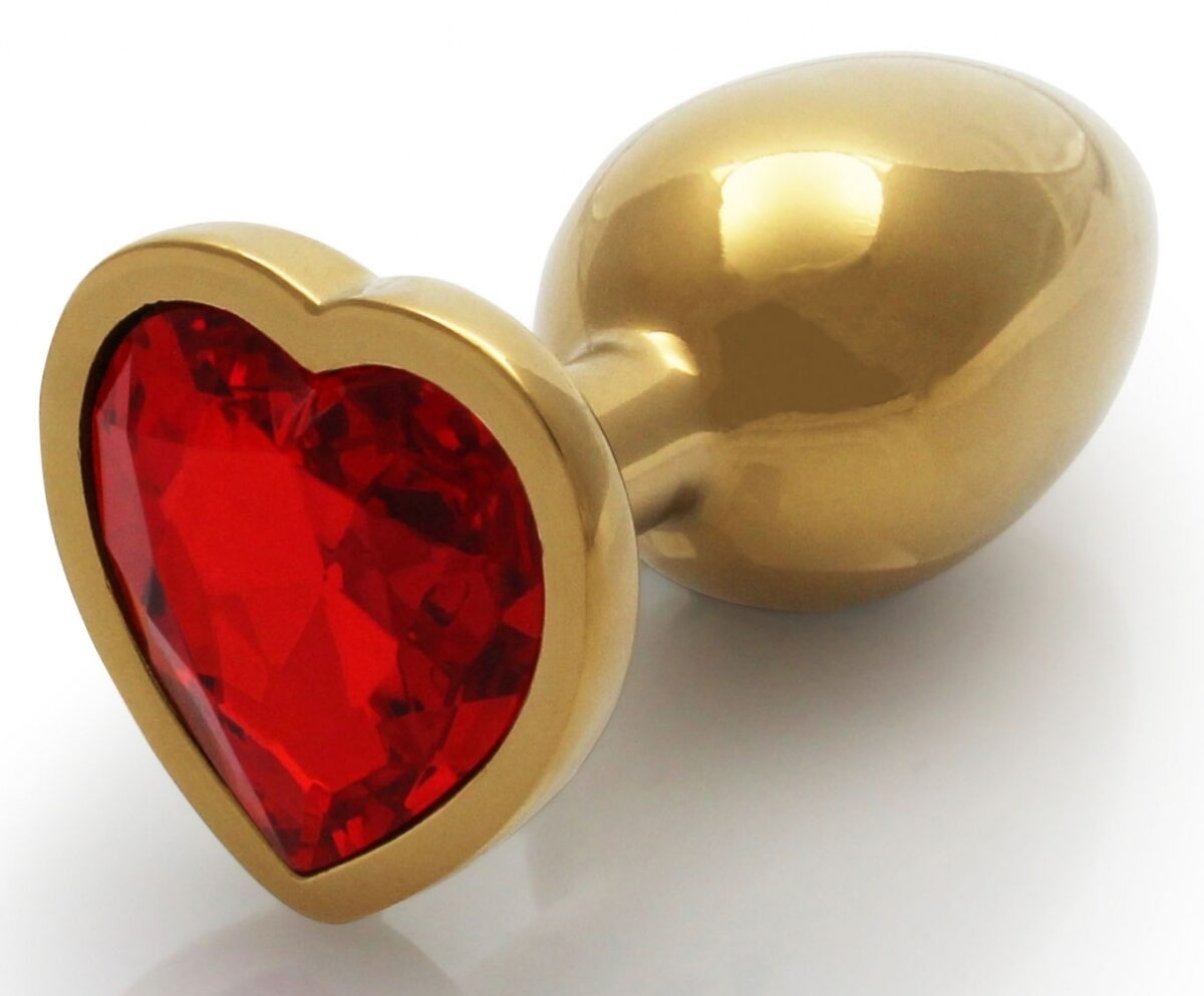 bijou anal heart gem s 6 x 26 cm dore rouge 3