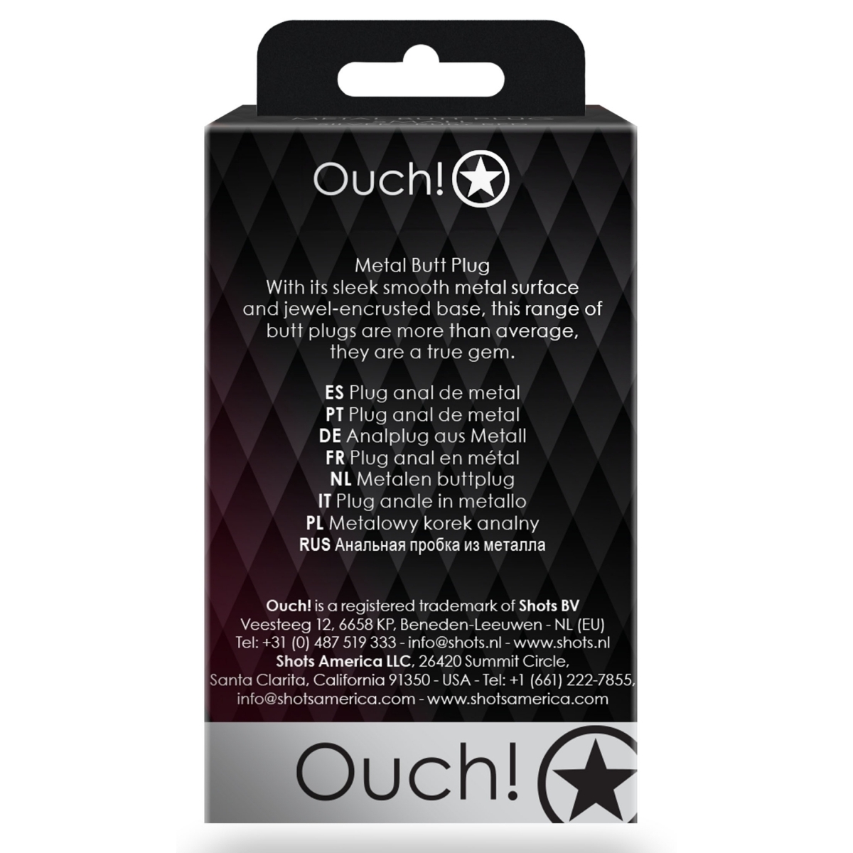 bijou anal heart gem s 6 x 26cm argente rose 2