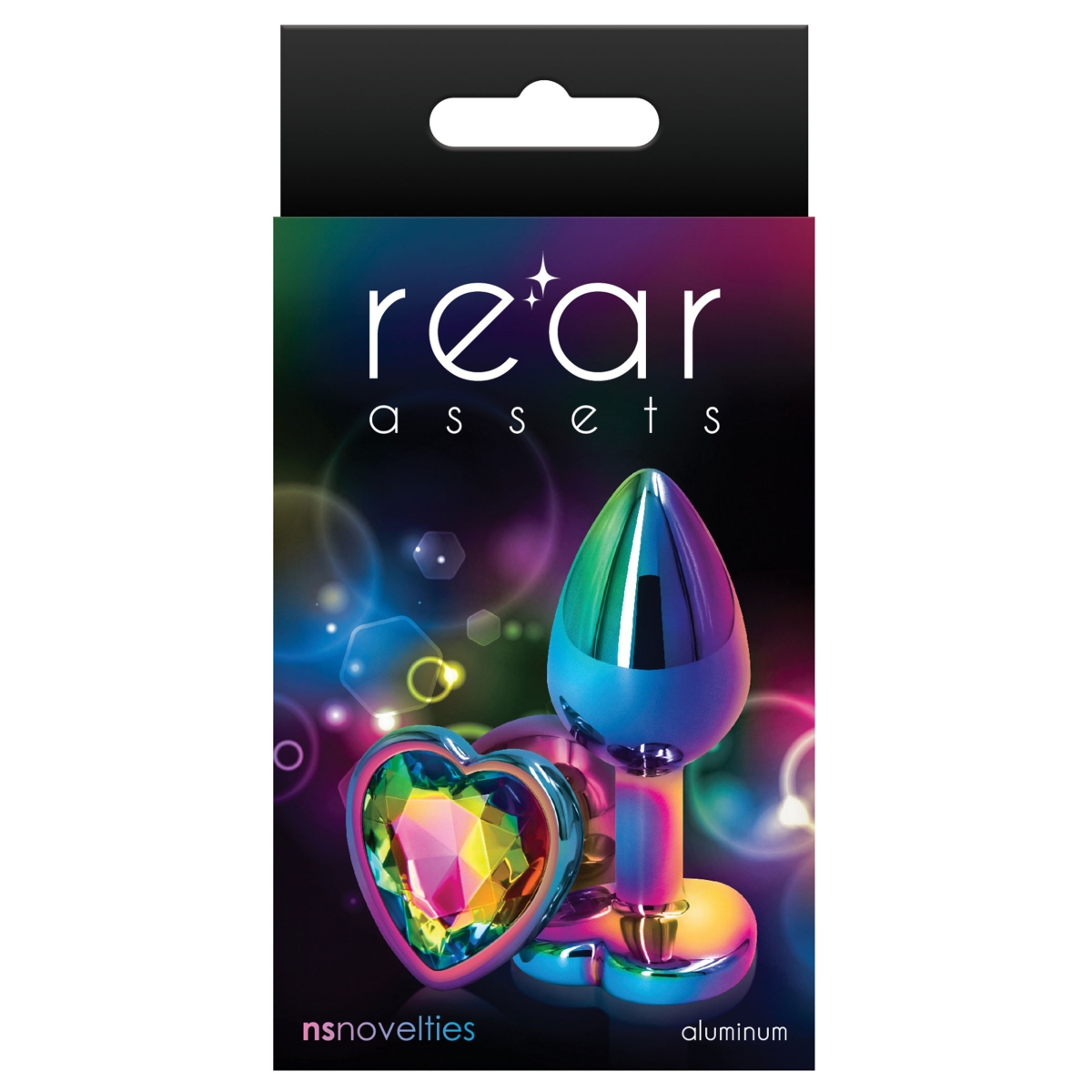 bijou anal heart rainbow s 6 x 27cm 1