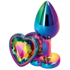 bijou anal heart rainbow s 6 x 27cm