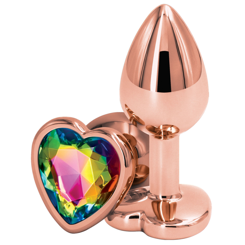 bijou anal heart rose s 6 x 27cm