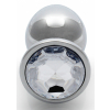bijou-anal-round-gem-l-8-x-4cm-argente-transparent- bijou anal round gem l 8 x 4cm argente transparent 1 3