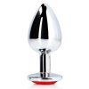 bijou-anal-round-gem-m-7-x-33-cm-argente-rouge bijou anal round gem m 7 x 33 cm argente rouge 3