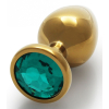 bijou-anal-round-gem-m-7-x-33cm-dore-vert bijou anal round gem m 7 x 33cm dore vert 4