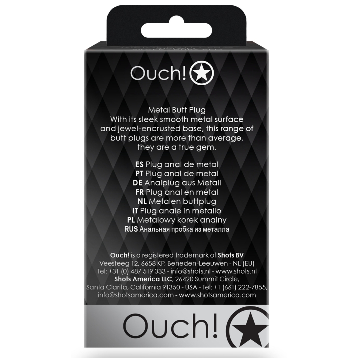 bijou anal round gem s 6 x 26cm argente transparent 4