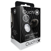 bijou anal round gem s 6 x 26cm noir transparent 1