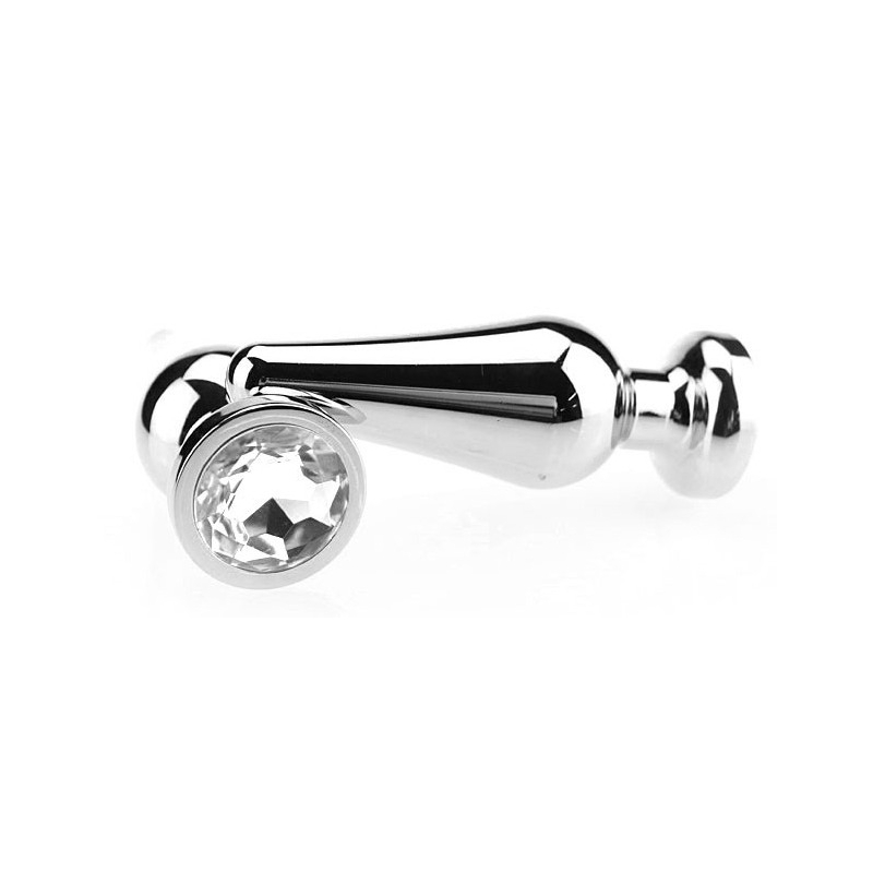 bijou anal strass diamant medium 10 x 35 cm 2