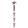 bijou d uretre jewelled 7cm x 8mm rouge 1