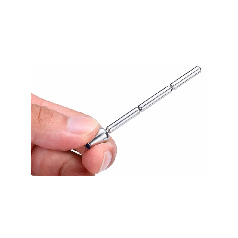 bijou d uretre thin diamond 6cm diametre 4mm bleu 3