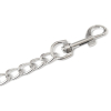 black leash with chain 1