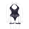 body avec porte jarretelles grande taille shade metis noir 9