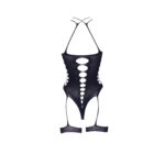 body avec porte jarretelles shade metis noir 9