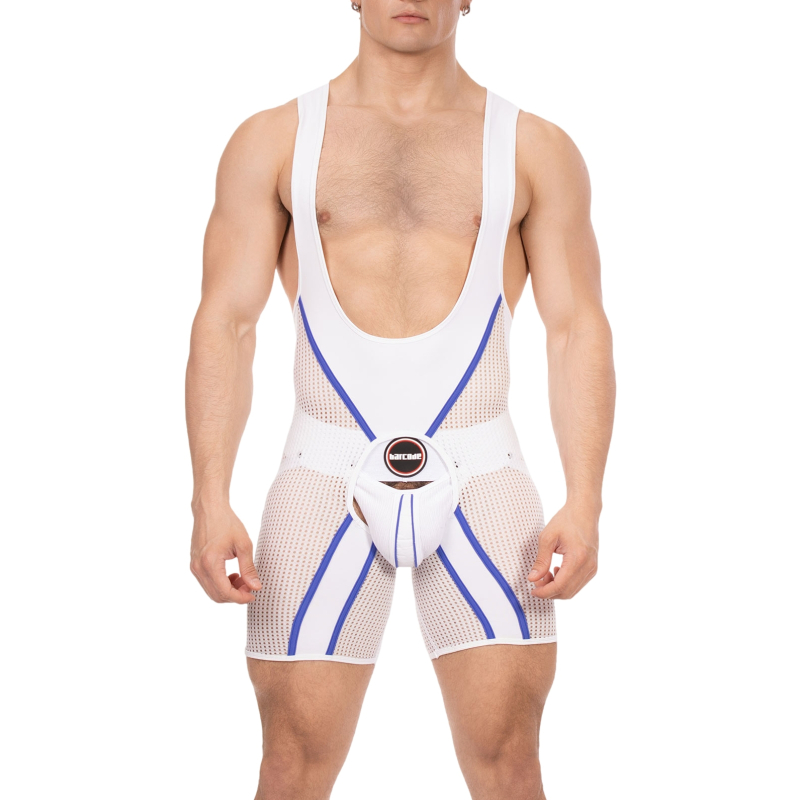 body backless krish blanc bleu