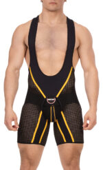 body backless krish noir jaune
