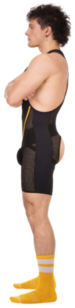 body backless krish noir jaune 3