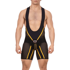 body backless krish noir jaune