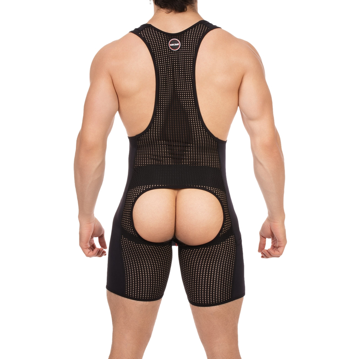 body backless krish noir rouge 1