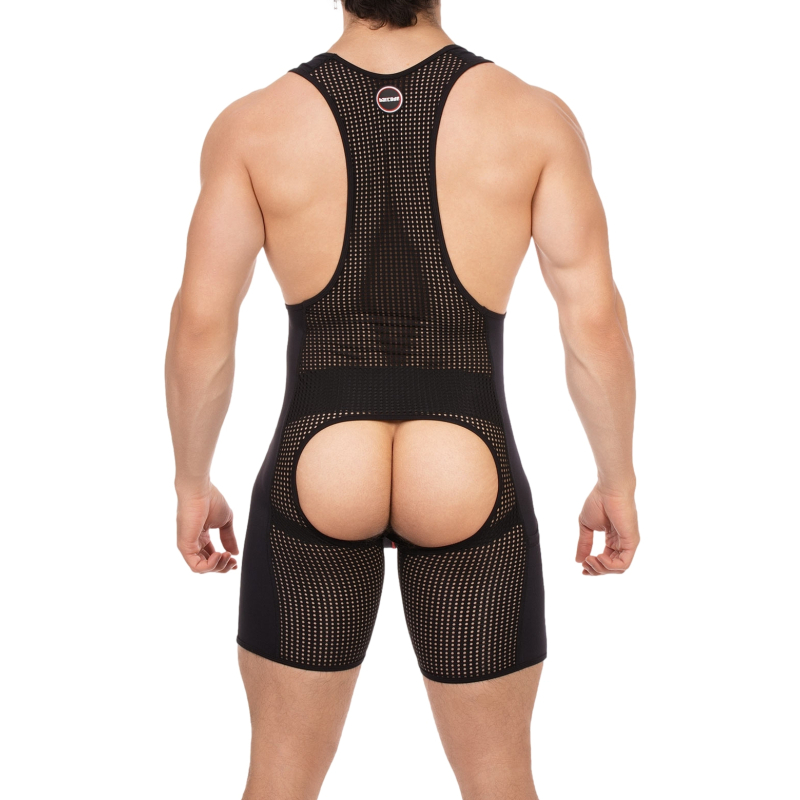 body backless krish noir rouge 1