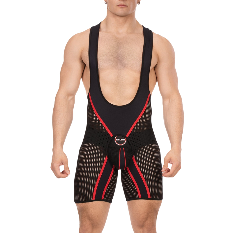 body backless krish noir rouge