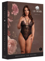 body dentelle double bretelle grande taille carlita noir 1