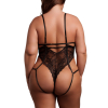body dentelle grande taille sandra noir 2