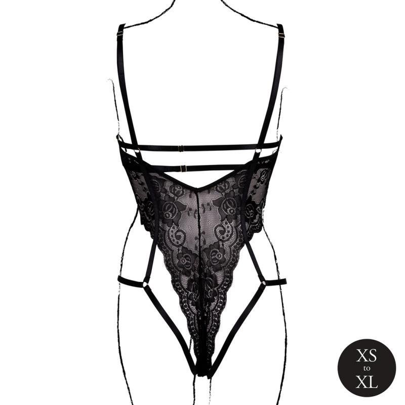 body dentelle sandra noir 5