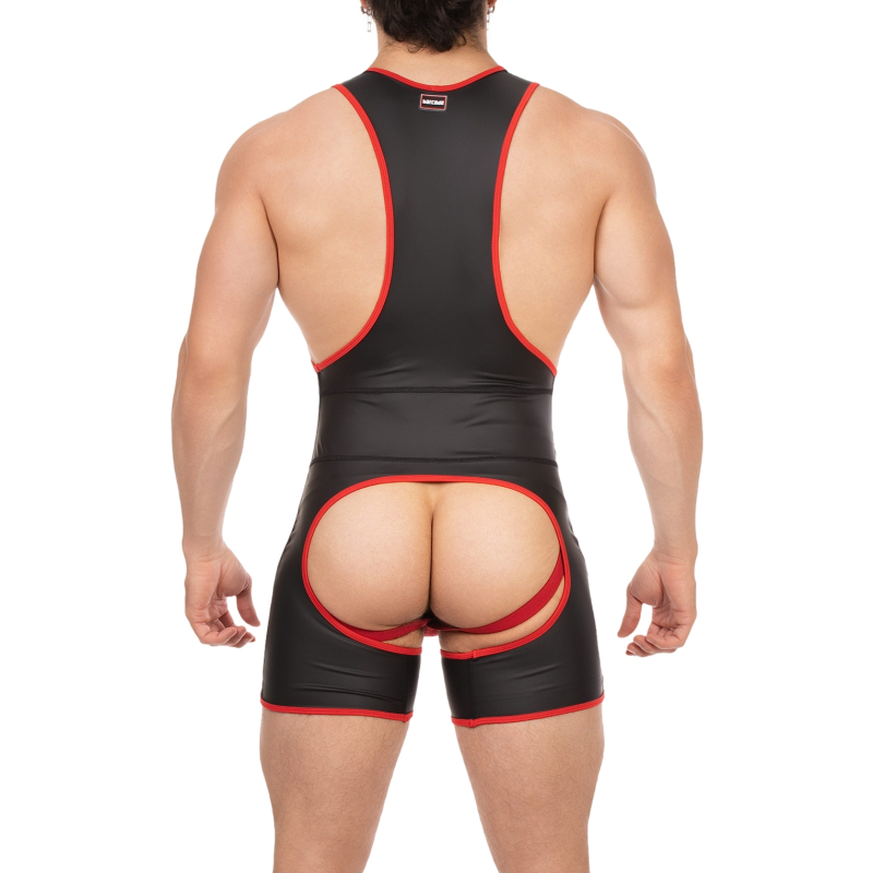 body kam noir rouge 1