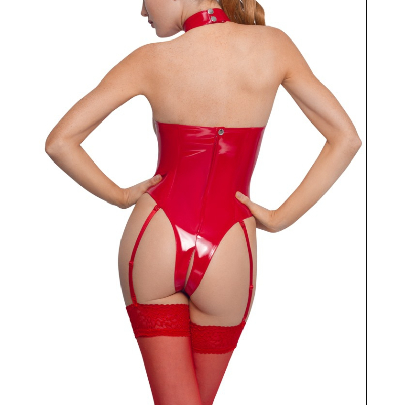 body ouvert vinyl body open rouge 1