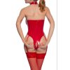 body ouvert vinyl body open rouge 7