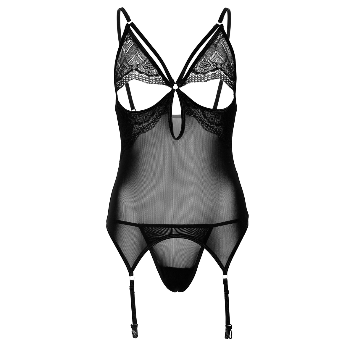 body porte jarretelles string lace and mesh noir 7 scaled