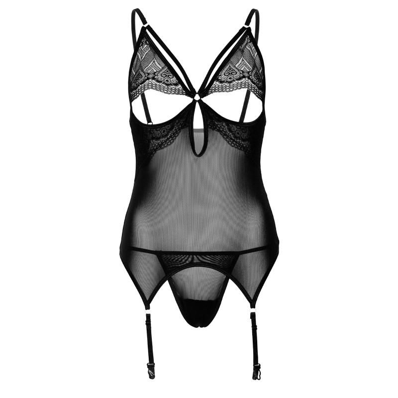 body porte jarretelles string lace and mesh noir 7 scaled