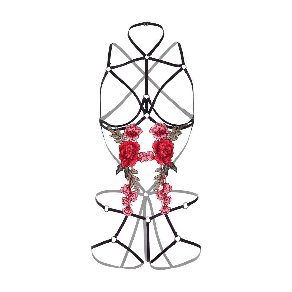 body rose strappy avec cache seins 7 scaled