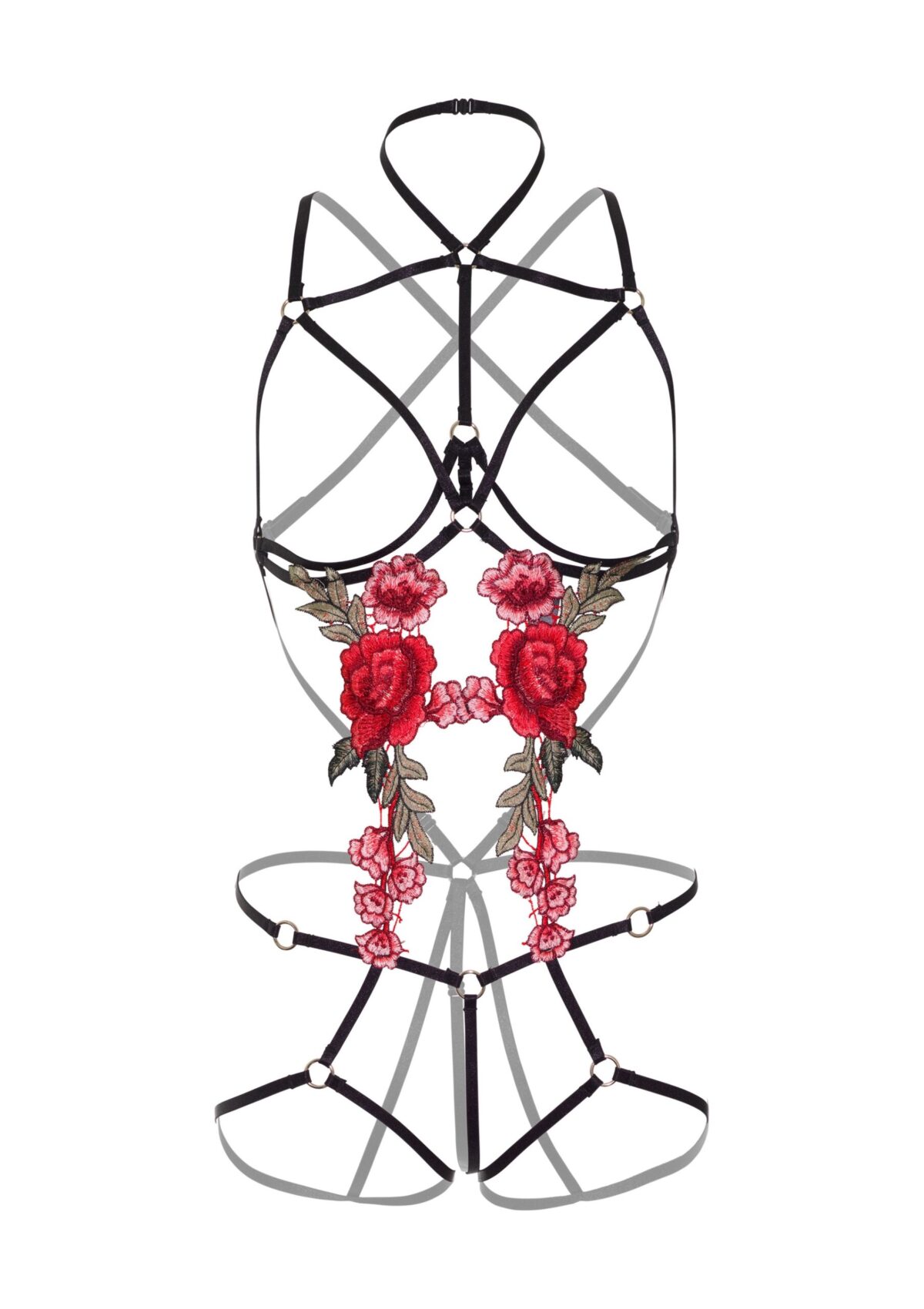 body rose strappy avec cache seins 7 scaled