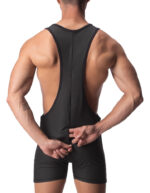 body singlet avec zip dick noir 1