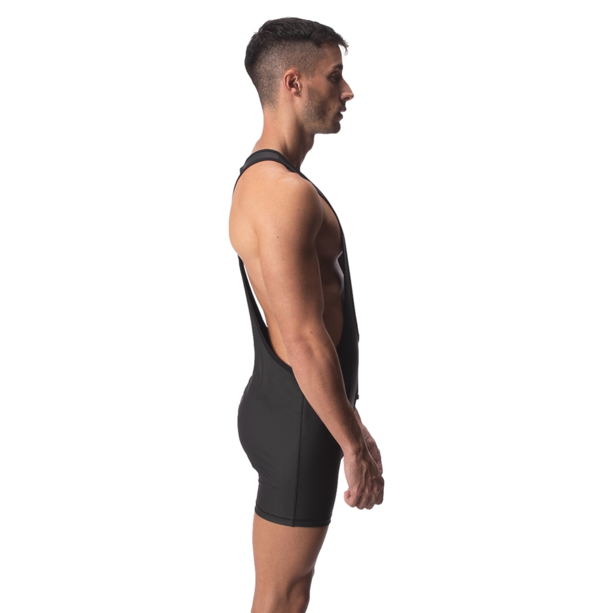 body singlet avec zip dick noir 2