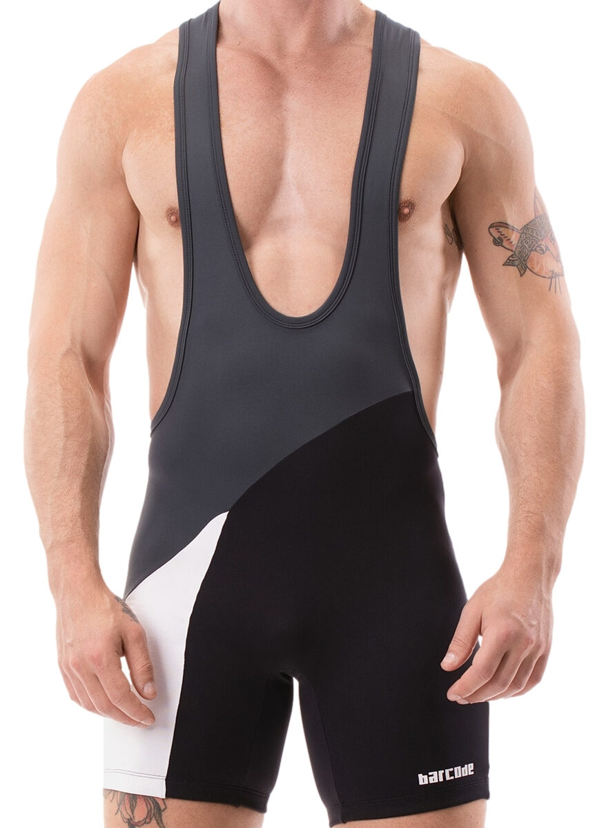 body singlet luckenwalde anthracite noir blanc