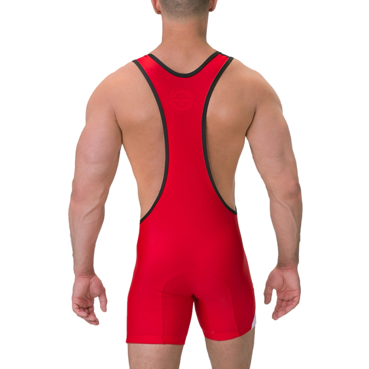 body singlet luckenwalde noir rouge 1
