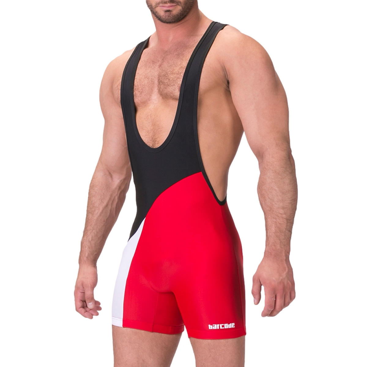 body singlet luckenwalde noir rouge